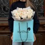 Bouquet of 15 Vicky Gardens Peony Roses «A Touch of Champagne»