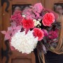 Exquisite Bouquet with Peony Roses «Morning in Love»