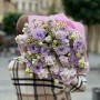 Lush and Fragrant Bouquet in Lilac Tones «Floral Kiss»