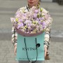 Lush and Fragrant Bouquet in Lilac Tones «Floral Kiss»