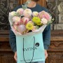 Light Bouquet with King Protea «Romantic Mariyka»