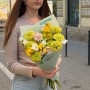 Нежный букет в лаймовых тонах «Цитроновая свежесть»
