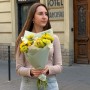 Нежный букет в лаймовых тонах «Цитроновая свежесть»