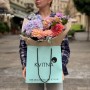 Вишуканий букет із хризантемою Vienna Copper «Обійми для Людочки»