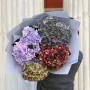 5 гортензій у букеті «Осінній аромат»