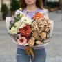 Pastel Bouquet with an Autumn Feel «Elegant Nadiia»