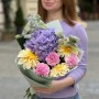 Delicate Bouquet with Hydrangea «Sweet Compliments»