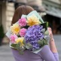 Delicate Bouquet with Hydrangea «Sweet Compliments»