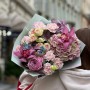 Элегантный букет с цимбидиумом «Лавандовый мусс»