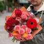 Яскравий осінній букет із перчиками «Пряний мед»