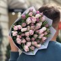 Bouquet of 45 Foxtrot & Double Price Peony-Style Tulips «Pastel Freshness»