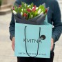 Mix of 35 Classic Tulips «Snow and Rubies»