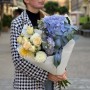 Delicate Bouquet with Hydrangea «A Signature Style»