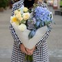 Delicate Bouquet with Hydrangea «A Signature Style»