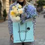 Delicate Bouquet with Hydrangea «A Signature Style»