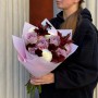 Bouquet with a Memory Lane Roses «Sweet Currant»