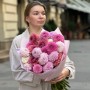 Mix of 25 Pink Dahlias «Autumn Berries»