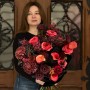 Stylish and Mysterious Bouquet in Deep Tones «Love in Transylvania»