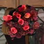 Stylish and Mysterious Bouquet in Deep Tones «Love in Transylvania»