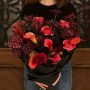 Stylish and Mysterious Bouquet in Deep Tones «Love in Transylvania»