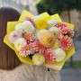 Mix of 25 Dahlias «Apricot Confiture»