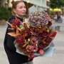 Вишуканий букет в темних тонах «Осінні сутінки»