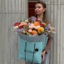 Розкішний букет в осінніх тонах «Прогулянка в Генуї»
