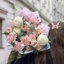Delicate Bouquet in Powdery Tones «Marshmallow Veil»