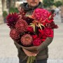 Exquisite Autumn Bouquet «Ruby Angel»