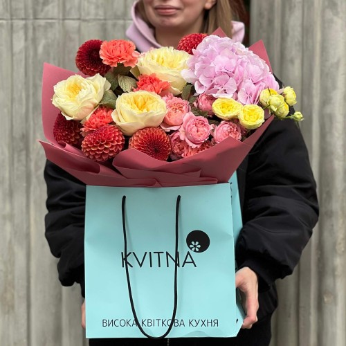 Яркий жизнерадостный букет «Любимые карамельки»