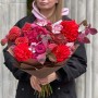 Яскравий букет у ягідних кольорах «Пряний нектар»