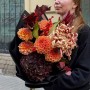 Сезонний букет в насичених відтінках «Вересневий вечір»