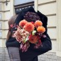Сезонний букет в насичених відтінках «Вересневий вечір»