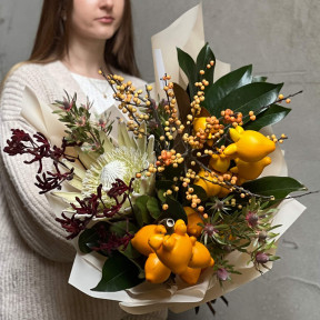 Незвичайний екзотичний букет «Сонце для Анни»