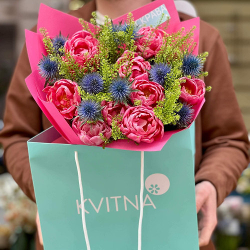 Яркий цветной букет «Сказочная долина»