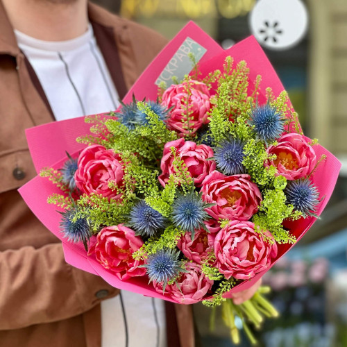 Яркий цветной букет «Сказочная долина»