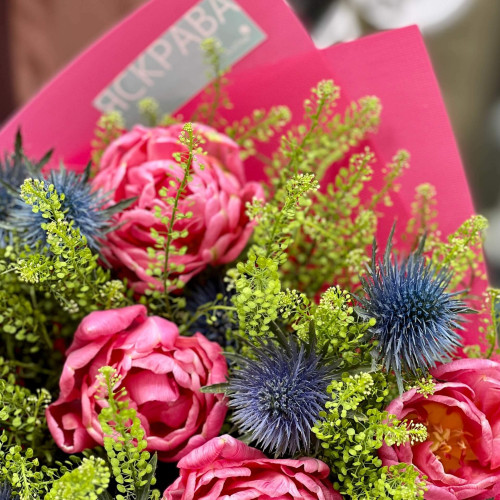 Яркий цветной букет «Сказочная долина»