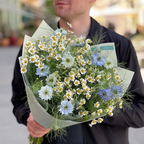 Ніжний польовий букет «Поле надії»