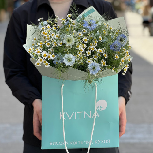 Ніжний польовий букет «Поле надії»