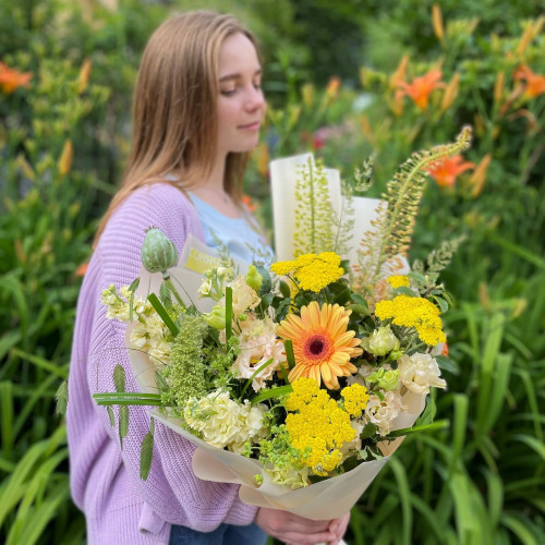 Bouquet «Golden moments»