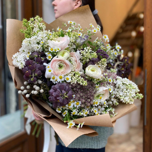 Полевой букет «Перламутровые приключения»