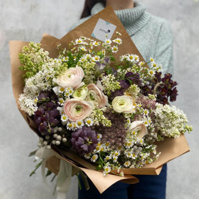 Польовий букет «Перламутрові пригоди»