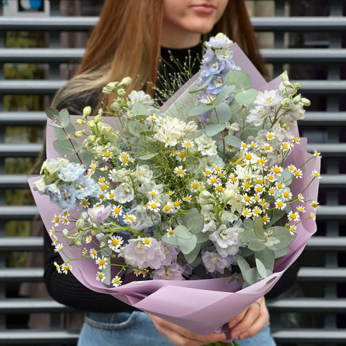 Букет «Ніжнесенька пушинка»