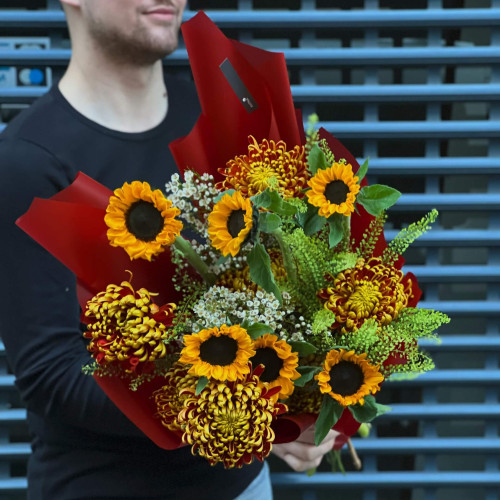 Букет «Осенне-полевой»