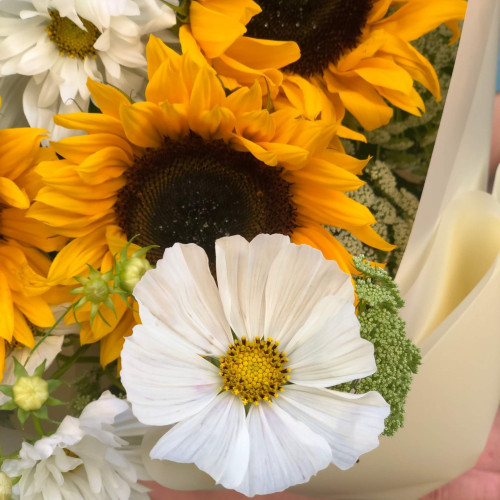 Польовий сяючий букет «Літнє золото»