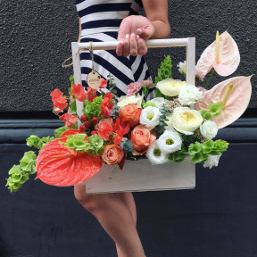 Квітковий бокс з цікавинками