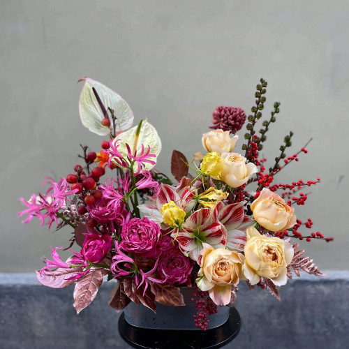 Композиція у ящику «Витонченна риса»