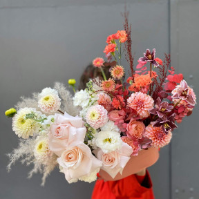 Композиція в металевому ящику «Цитрусове праліне»