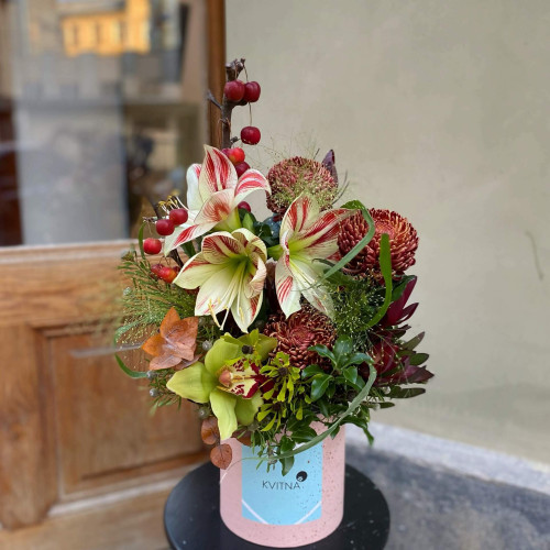 Квіткова коробка «Таємнича осінь»