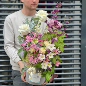 Квіти в коробці «Дивовижні метелики»